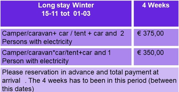 Prijslijst eng 4 weken 2026 Prijslijst eng 4 weken 2026