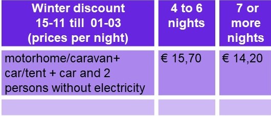 Prijslijst winter eng2026 Prijslijst winter eng2026