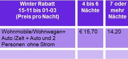 prijslijst winter 2026 du