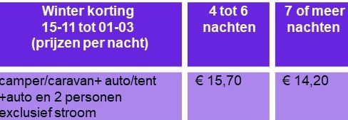 prijslijst winter korting 6 7 2026 nl
