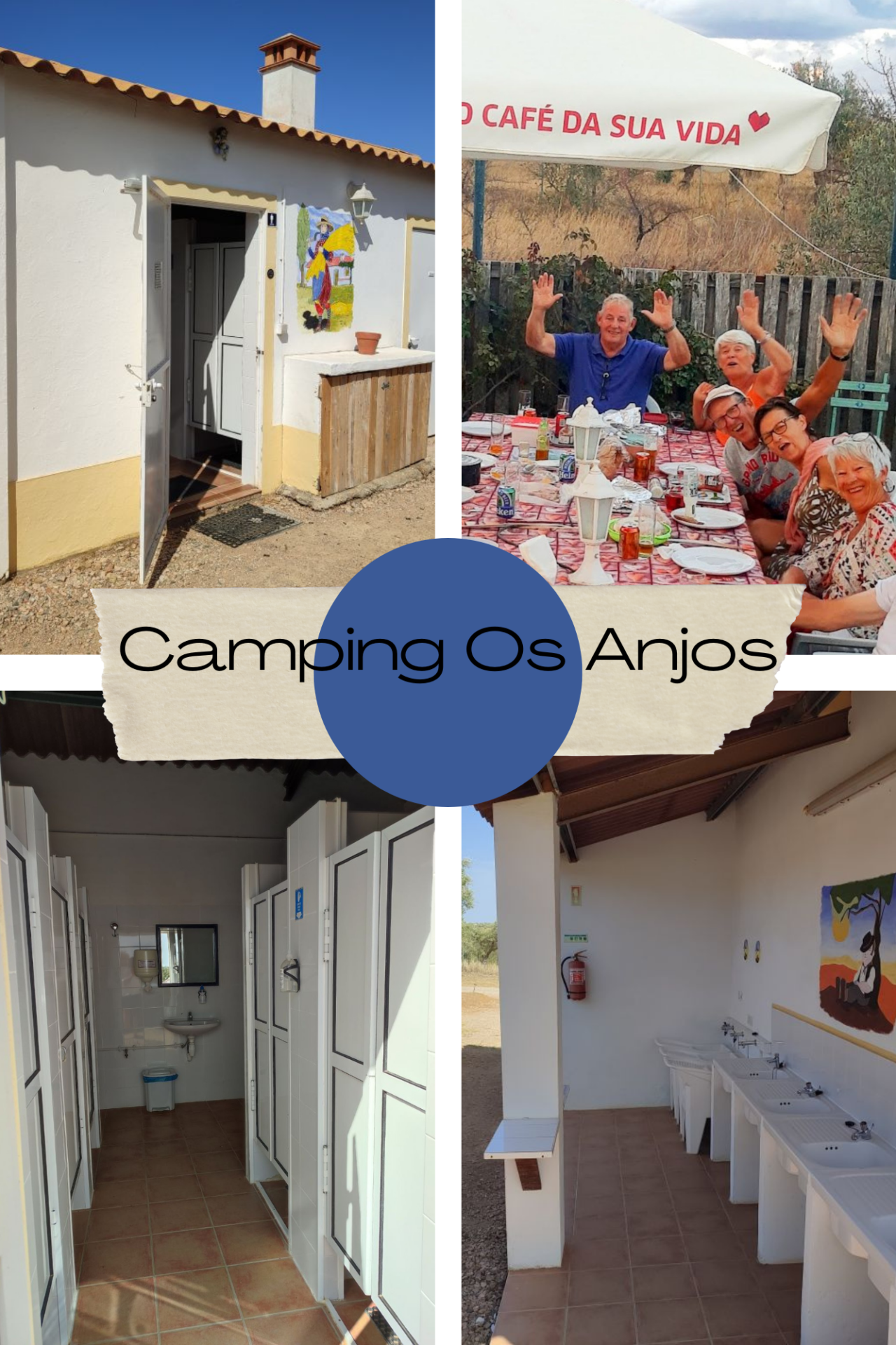 Camping Os Anjos collage